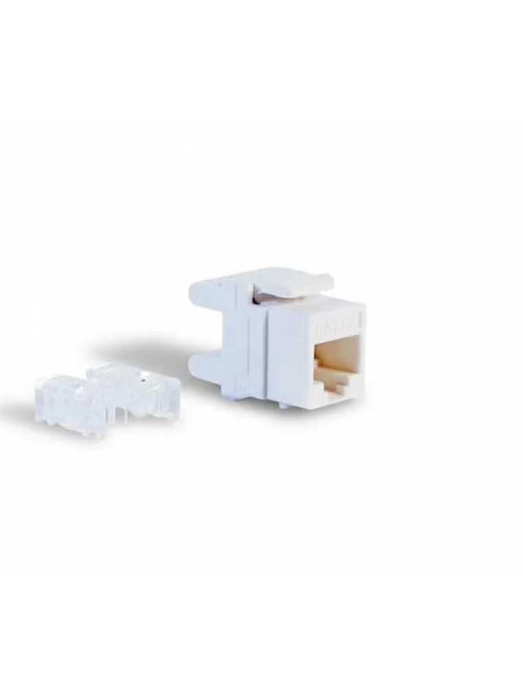 2LAN CONECTOR HEMBRA RJ45 CAT.6A UTP 180º 1