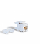2LAN CONECTOR HEMBRA RJ45 CAT.6A UTP 180º - Miniatura 1