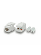 2LAN CONECTOR HEMBRA RJ45 CAT.6A UTP 180º - Miniatura 2