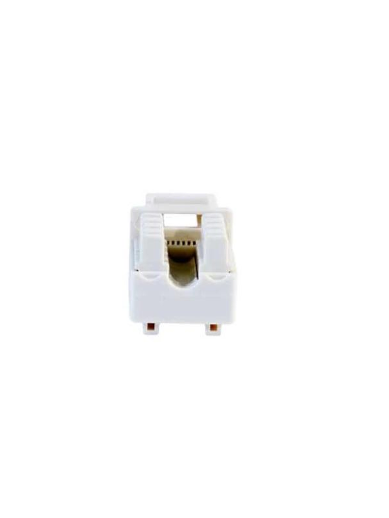 2LAN CONECTOR HEMBRA RJ45 CAT.6 UTP  90º 3