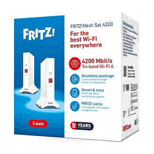 Fritz!Repeater Mesh Set 4200 2-pk WiFi6