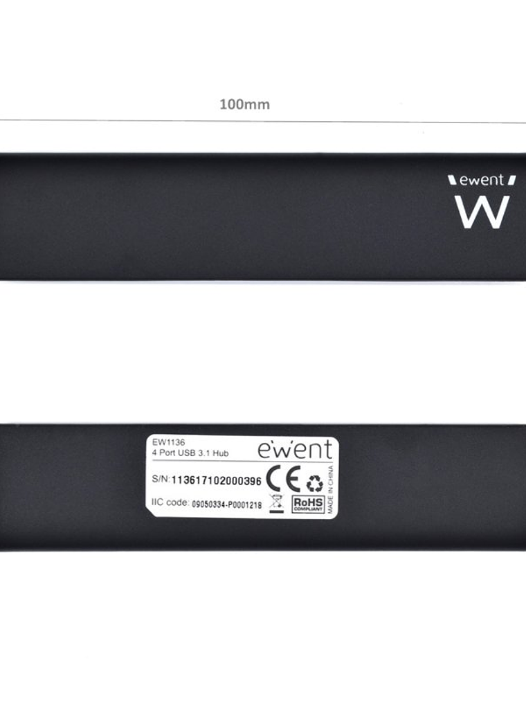 EWENT EW1136  Hub 4 Puertos USB 3.0 2