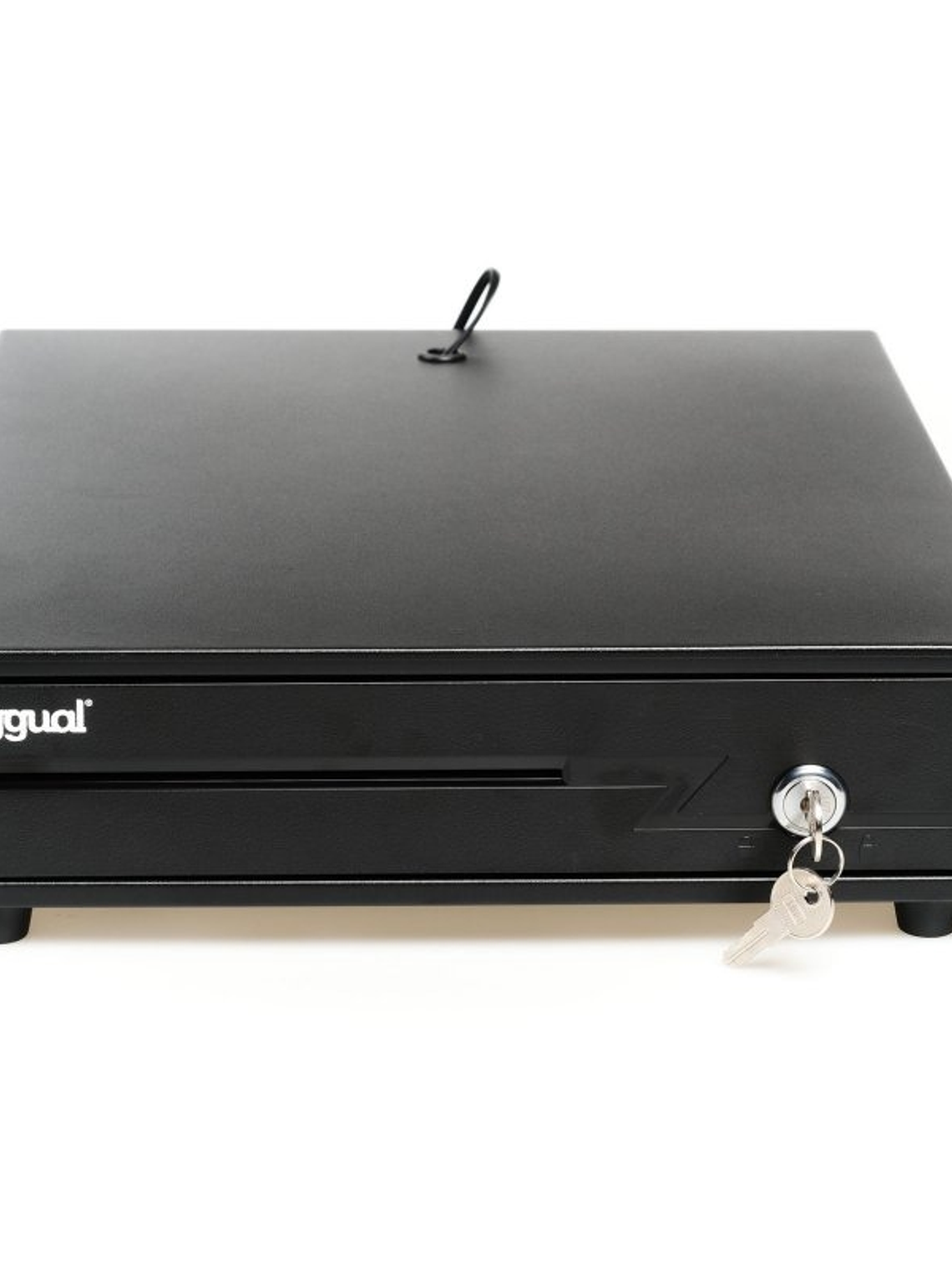 iggual Cajón Portamonedas IRON-10 38cm 4+6 negro 1