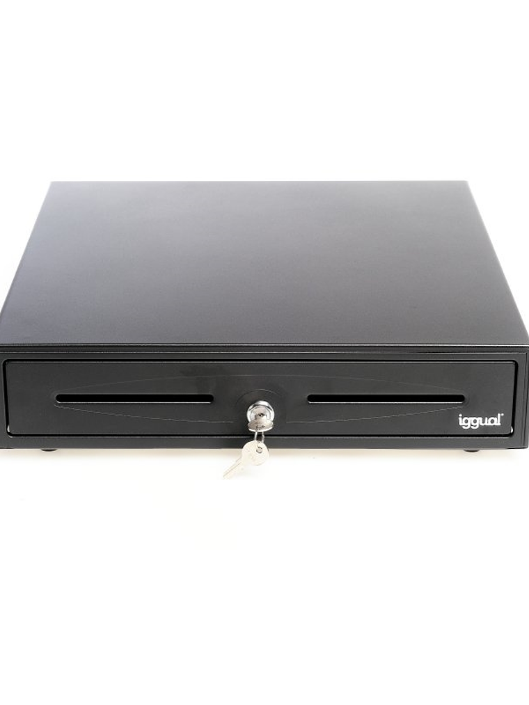 iggual Cajón Portamonedas IRON-70 44,5cm 5+8 negro 1