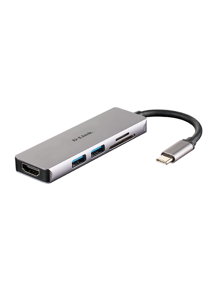 D-Link DUB-M530 Hub HDMI/2USB 3.0/USB-C/SD/MicroSD 1