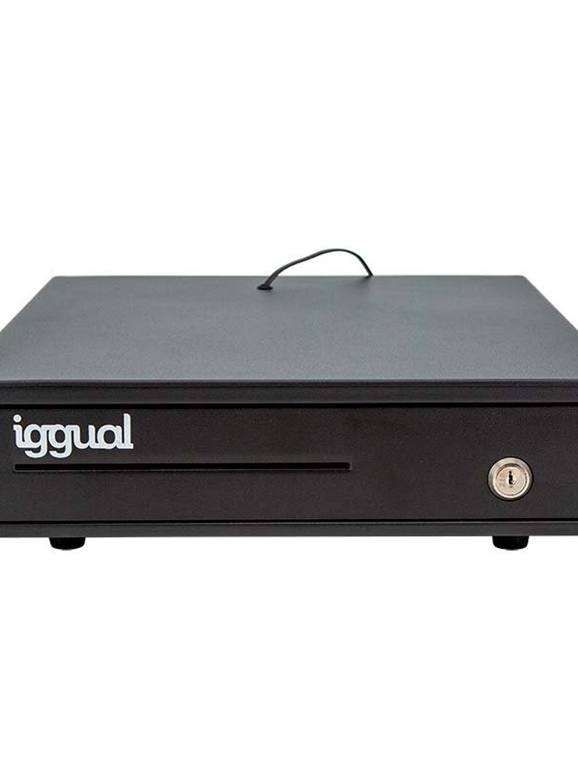 iggual Cajón Portamonedas IRON-15 37cm 4+8 negro 1