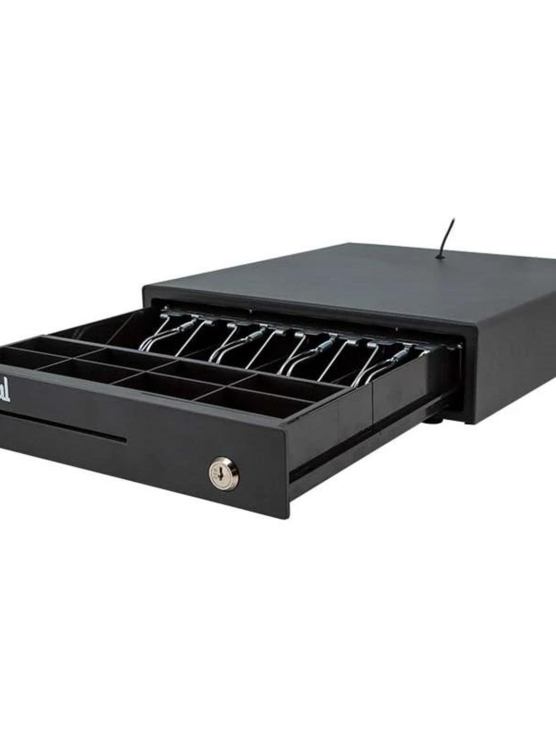 iggual Cajón Portamonedas IRON-15 37cm 4+8 negro 3