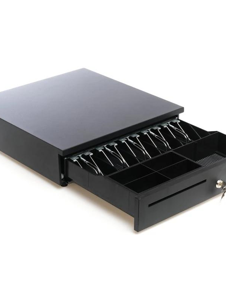 iggual Cajón Portamonedas IRON-35 42cm 5+6 negro 4