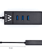 EWENT EW1141 Hub Tipo-C 3Pts.USB 3.1+1pto. GIGABIT - Miniatura 3