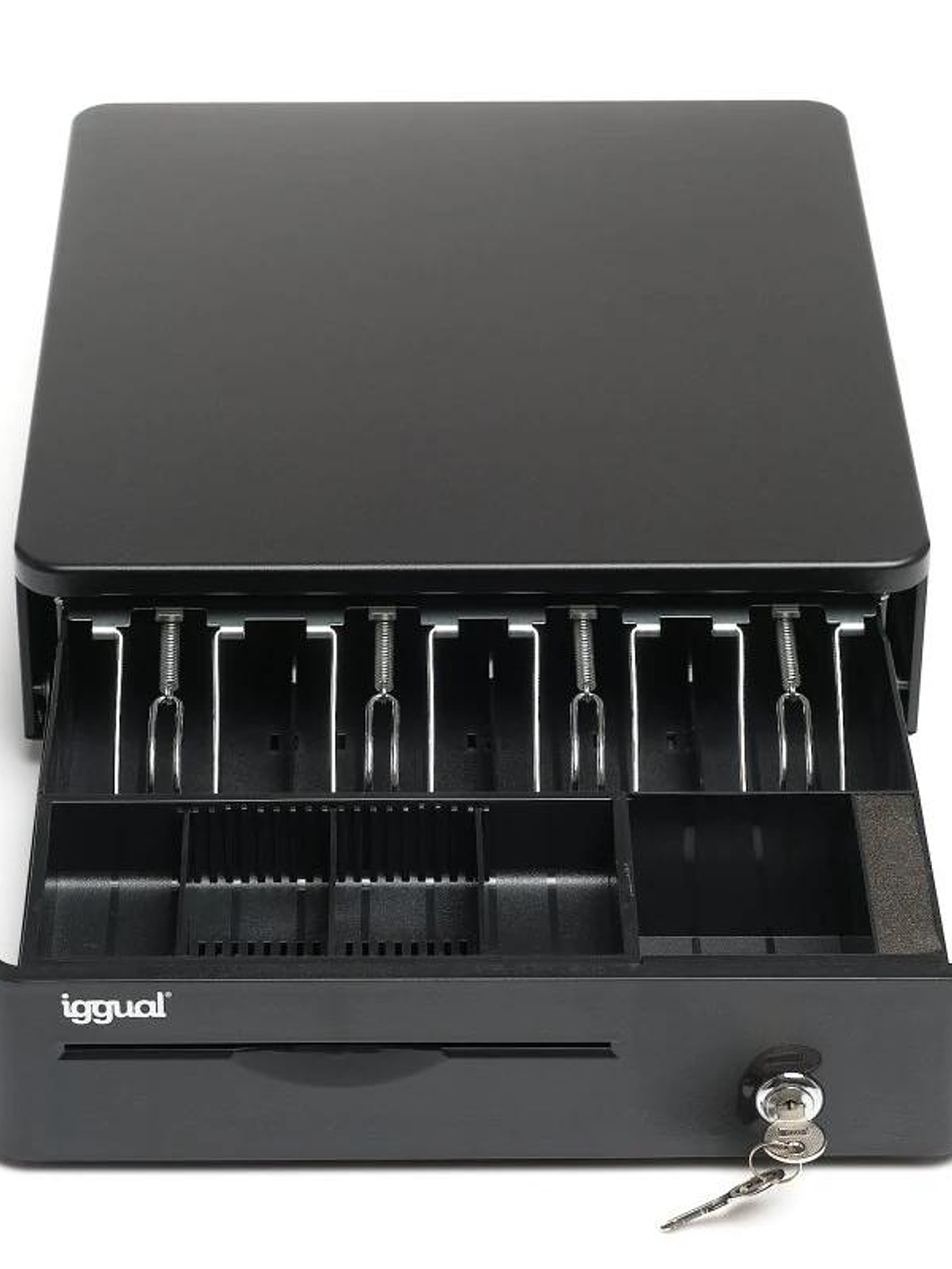 iggual Cajón Portamonedas IRON-10R 38cm 4+5 negro 3