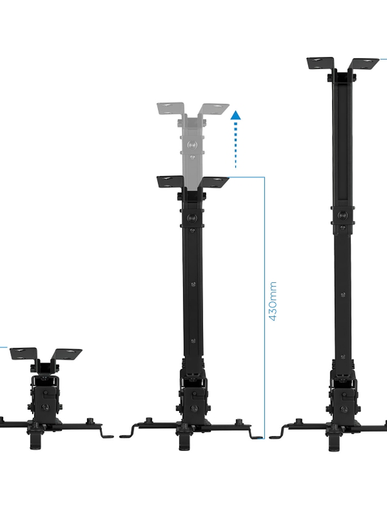 Tooq PJ2012T-B Soporte Proy Univ /Techo Incli N 2