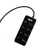 iggual Hub tipo C x 4 puertos USB 3.1 4BUTTONS - Miniatura 1
