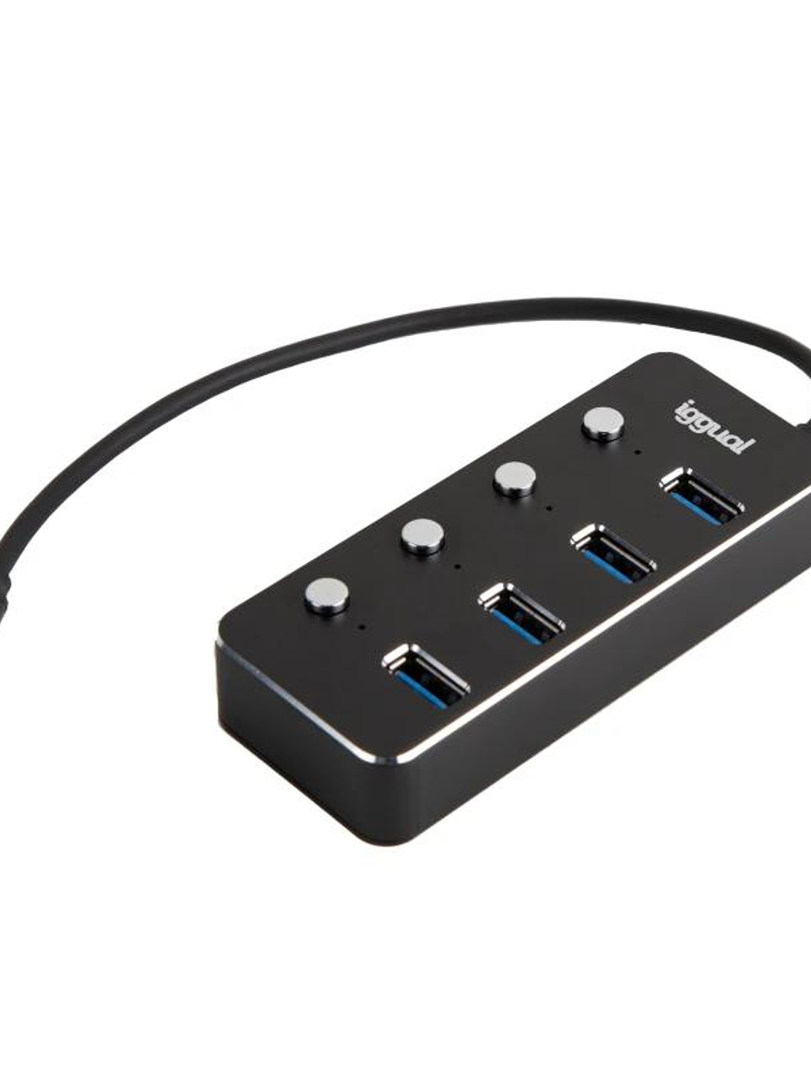 iggual Hub tipo C x 4 puertos USB 3.1 4BUTTONS 2