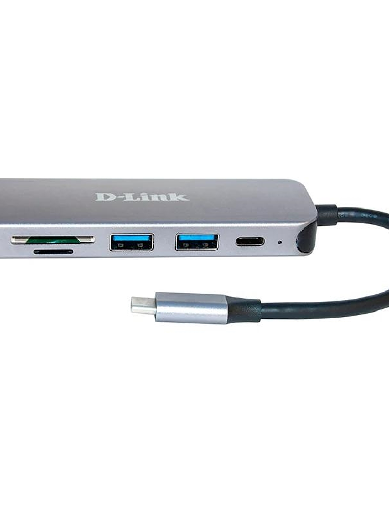 D-Link DUB-2325 5-in-1 USB-C Hub Card Reader 1