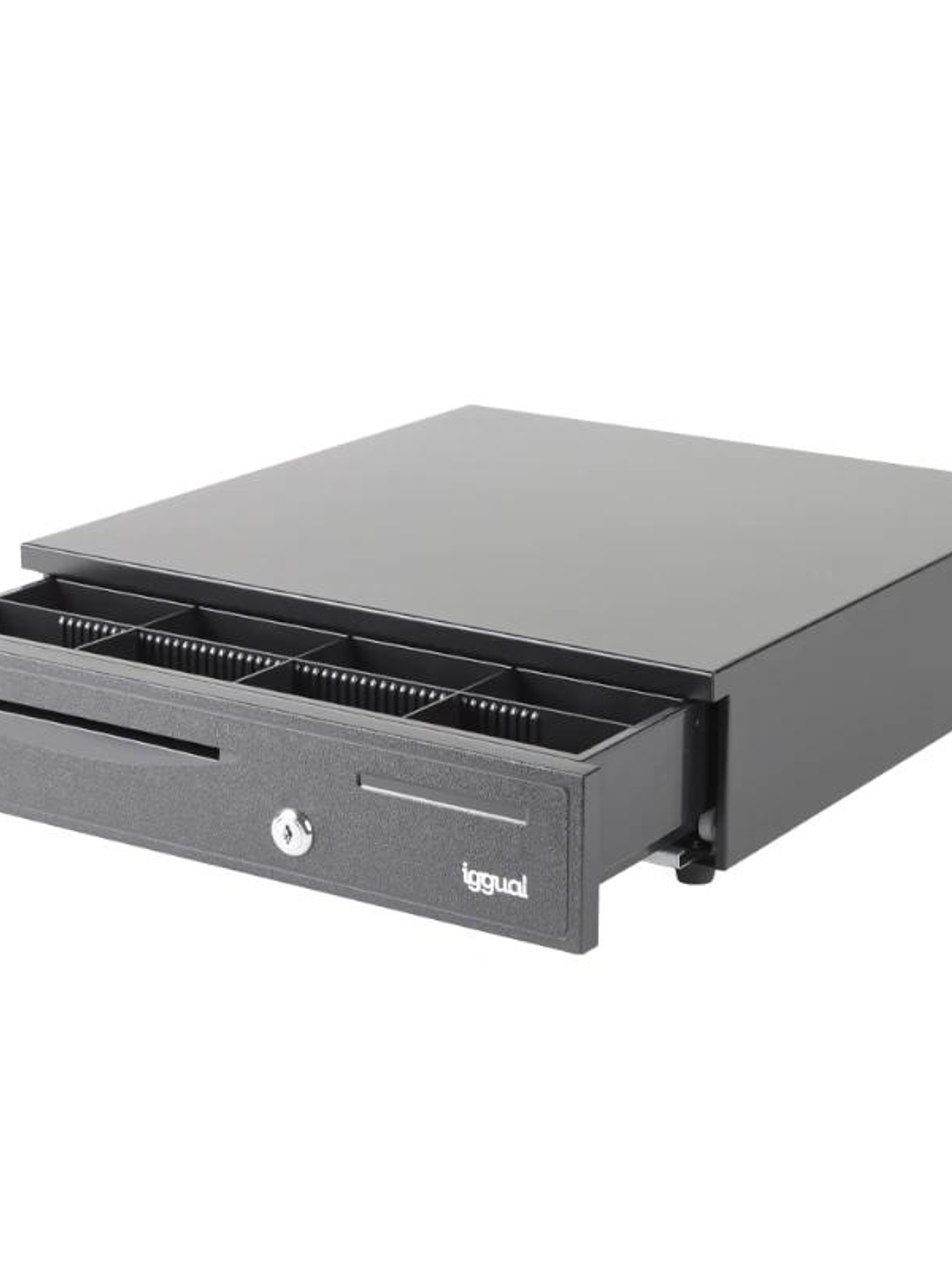 iggual Cajón portamonedas IRON-20 42cm 4+8 negro 1