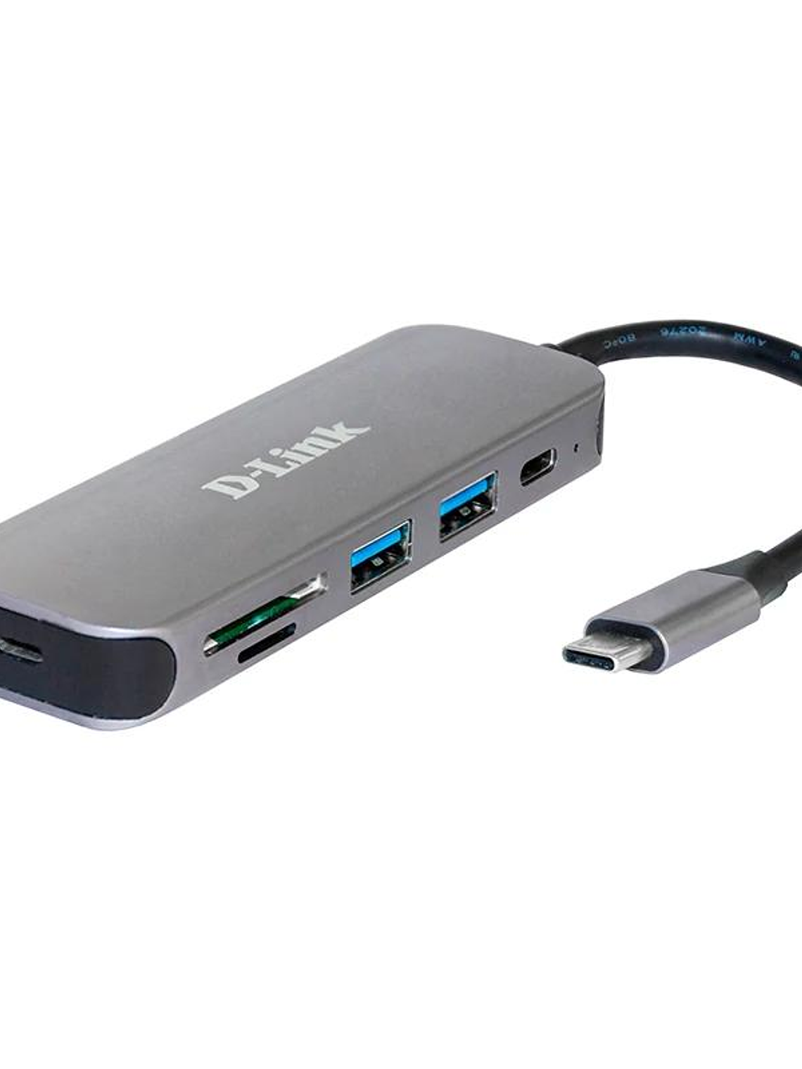 D-Link DUB-2325 5-in-1 USB-C Hub Card Reader 2
