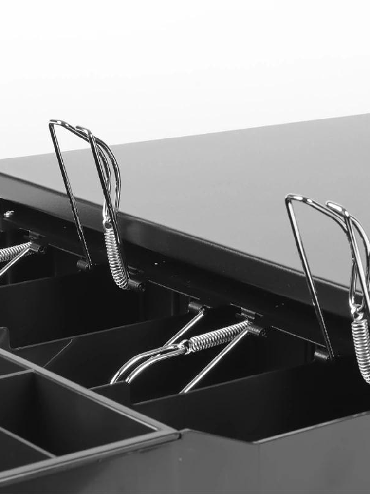 iggual Cajón portamonedas IRON-20 42cm 4+8 negro 4