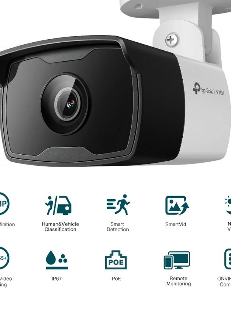 VIGI Cámara IP Bullet C320I 2MP Plástico IR 6mm 2