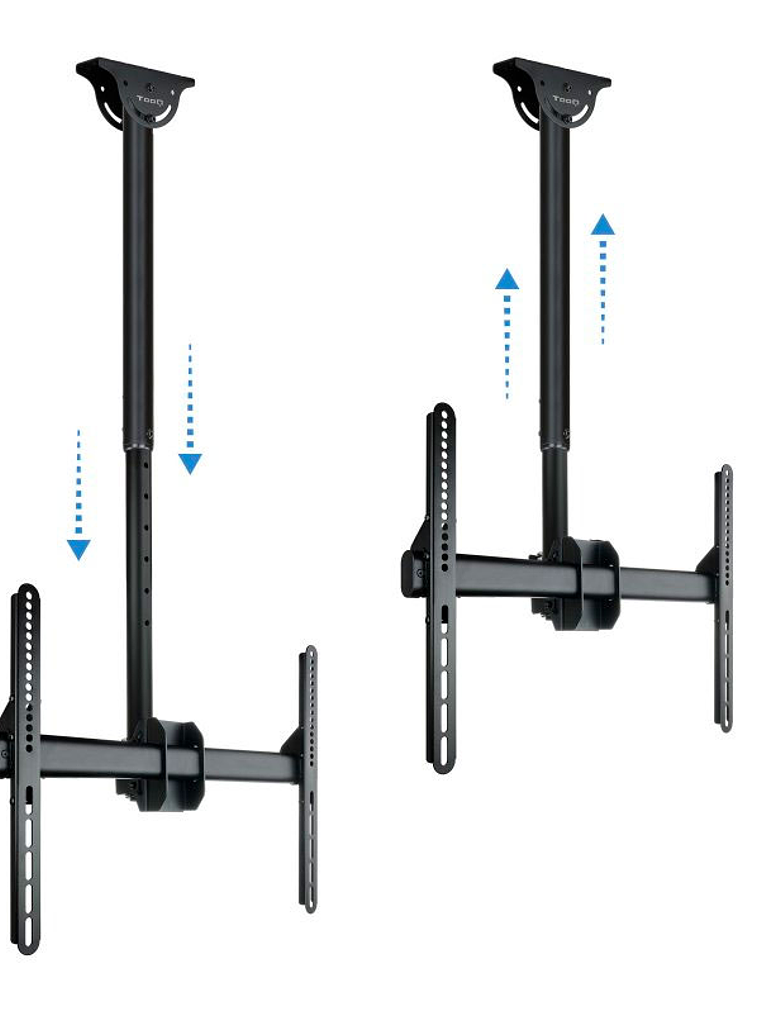 Tooq LPCE1170TSLI-B Soporte techo TV 37