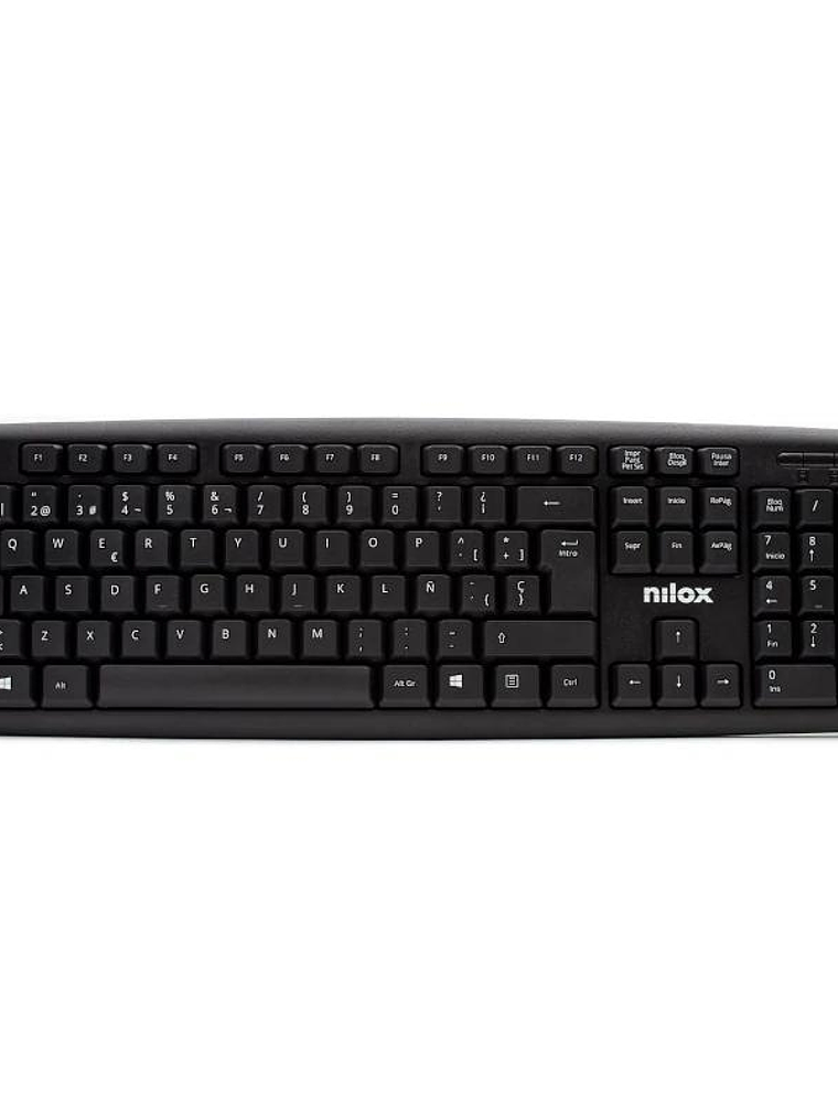 Nilox Teclado Compacto NXKBE000002 Usb Negro 1