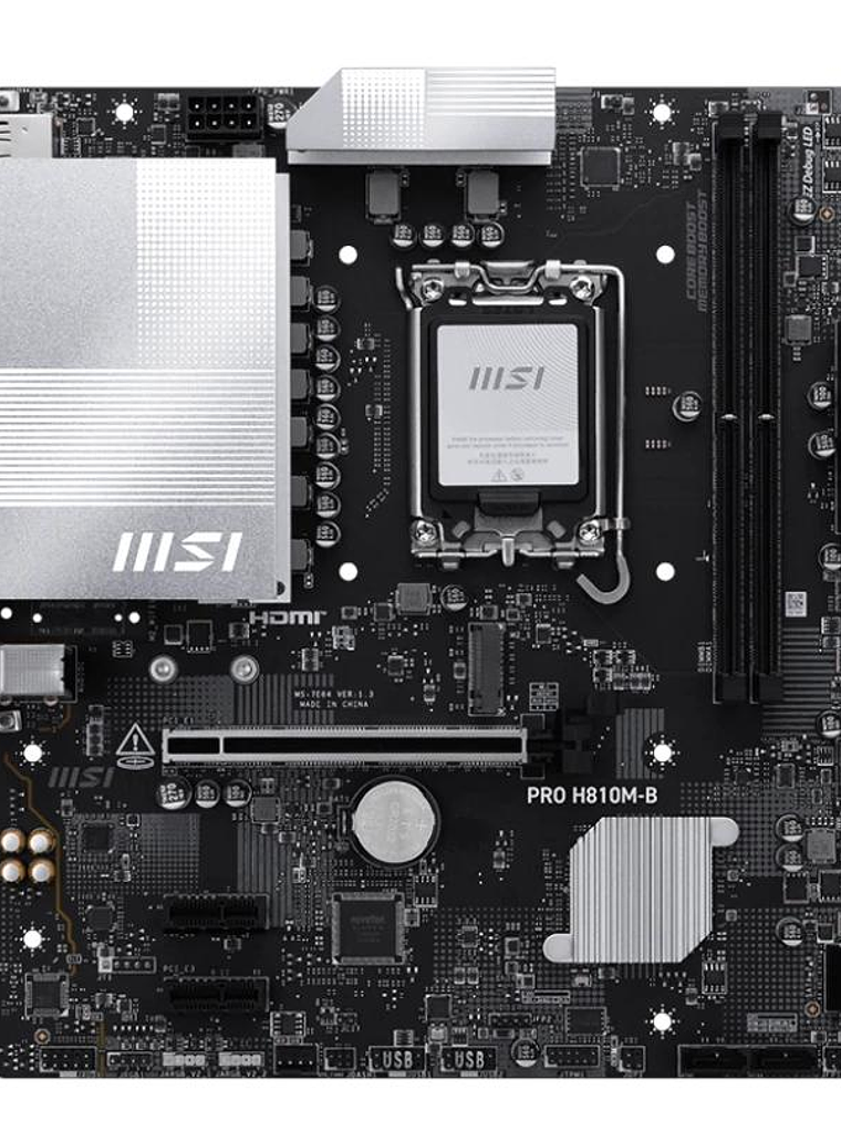 MSI Placa Base PRO H810M-B DDR5 mATX LGA1851 2