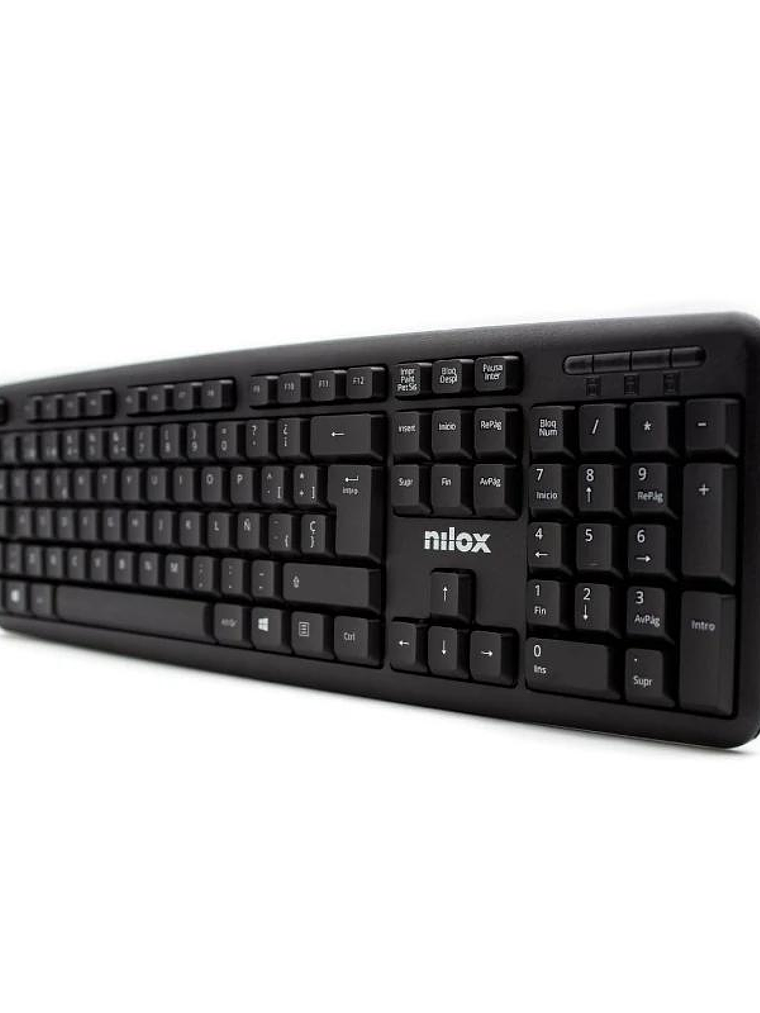 Nilox Teclado Compacto NXKBE000002 Usb Negro 2