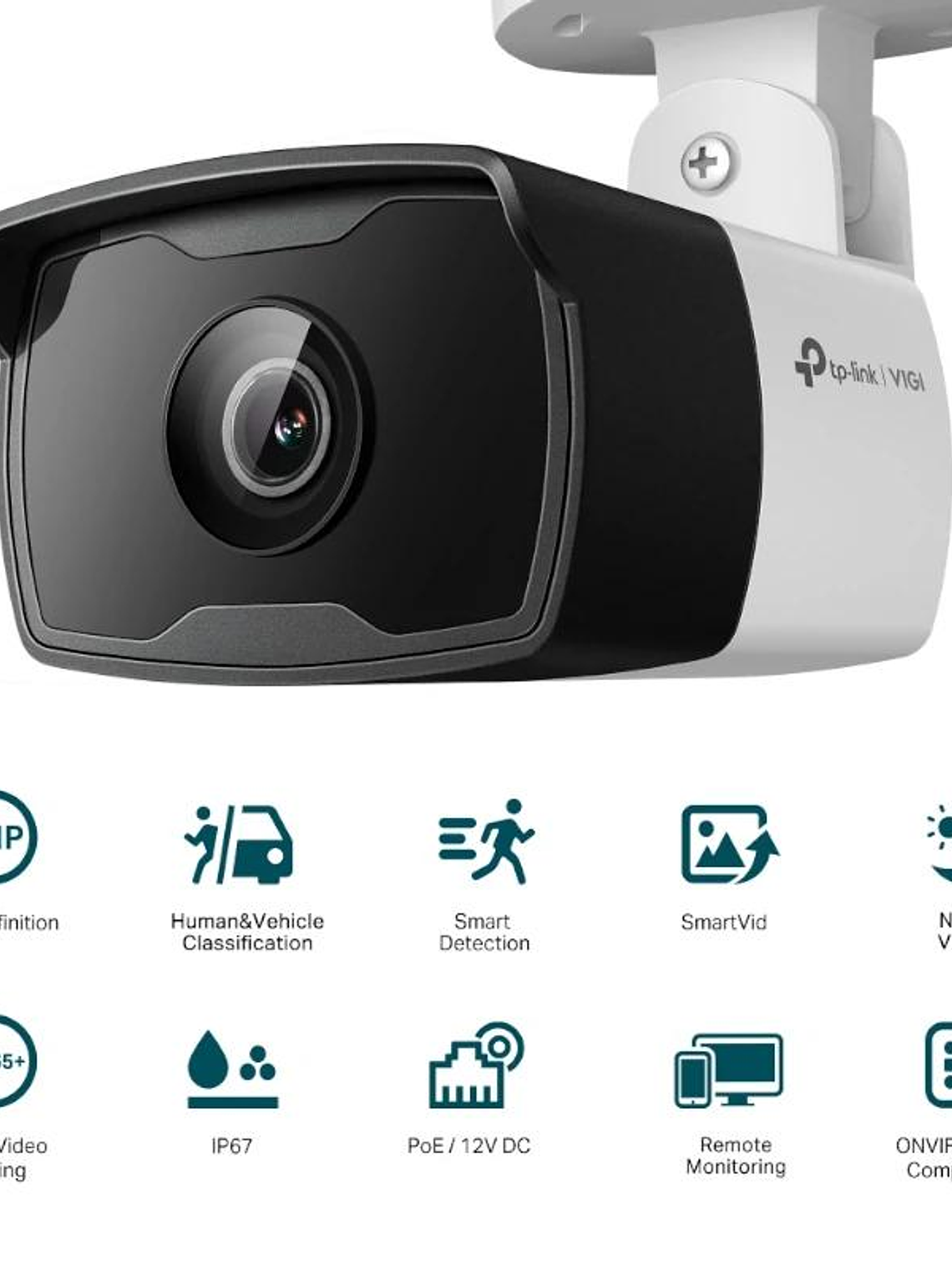 VIGI Cámara IP Bullet C330I 3MP Plástico IR 2.8mm 3