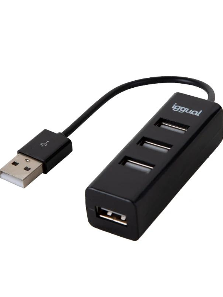 iggual Hub USB 2.0 x 4 puertos HUB-A-4p 2