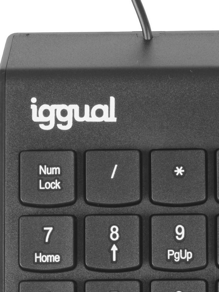 iggual Teclado numérico USB CK-NUM-19T negro 2