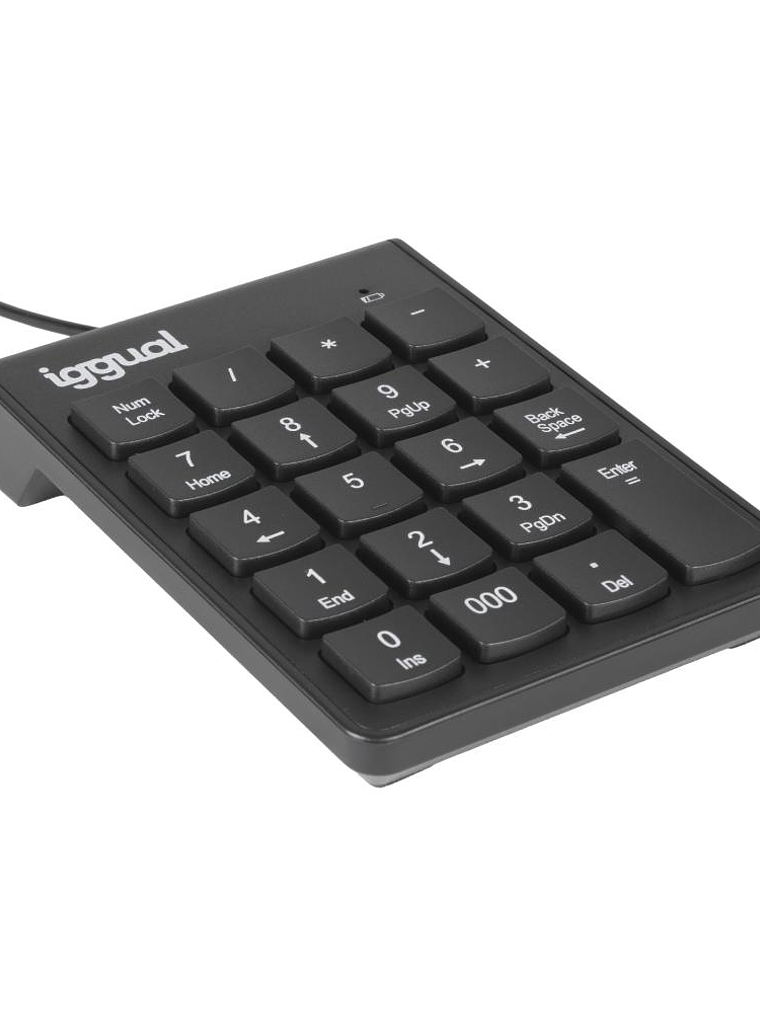 iggual Teclado numérico USB CK-NUM-19T negro 4