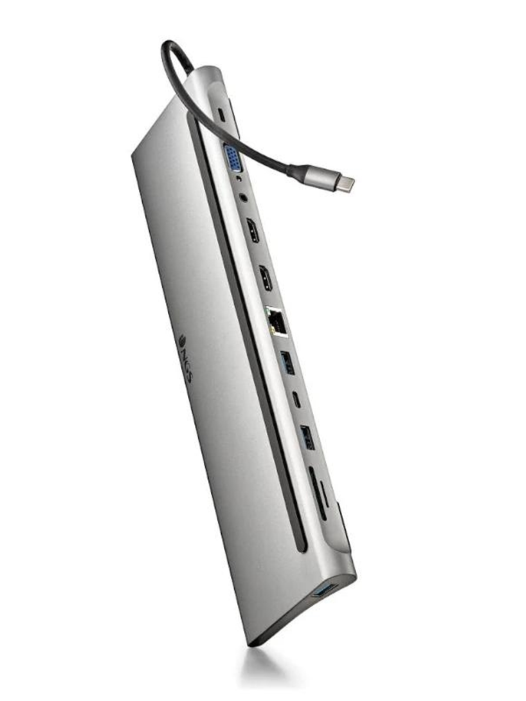 NGS HUB WONDERDOCK12 TYPE C 12 EN 1 ALUMINIO 1
