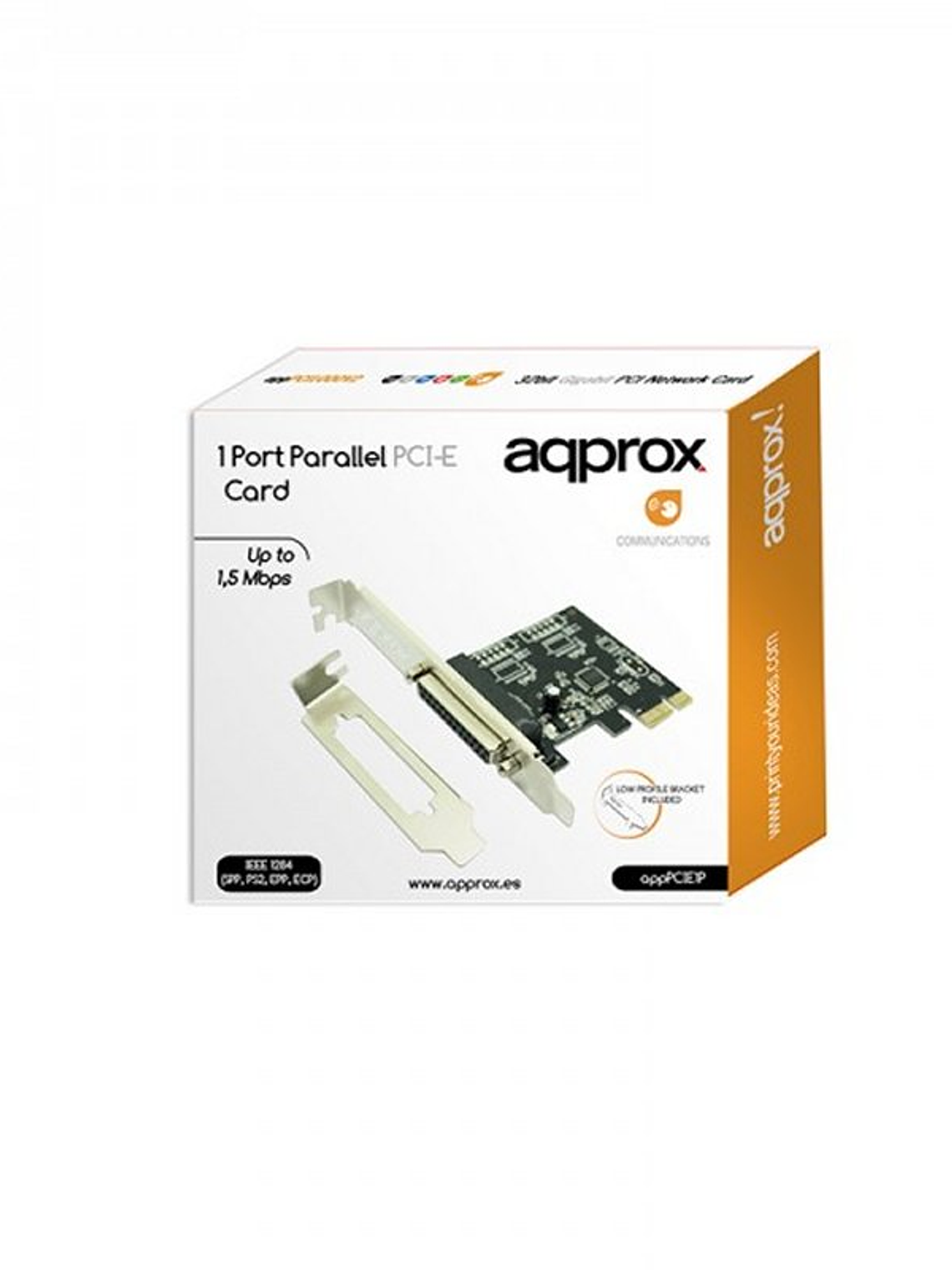 approx! APPPCIE1P Tarj.Cont. 1 Paralel PCI-E LP&HP 3