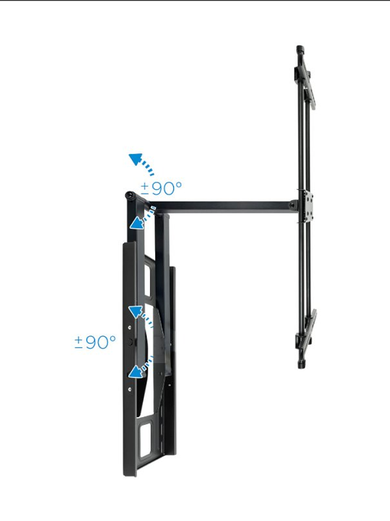 Tooq Soporte pared GRAN ANGULAR pantallas 43