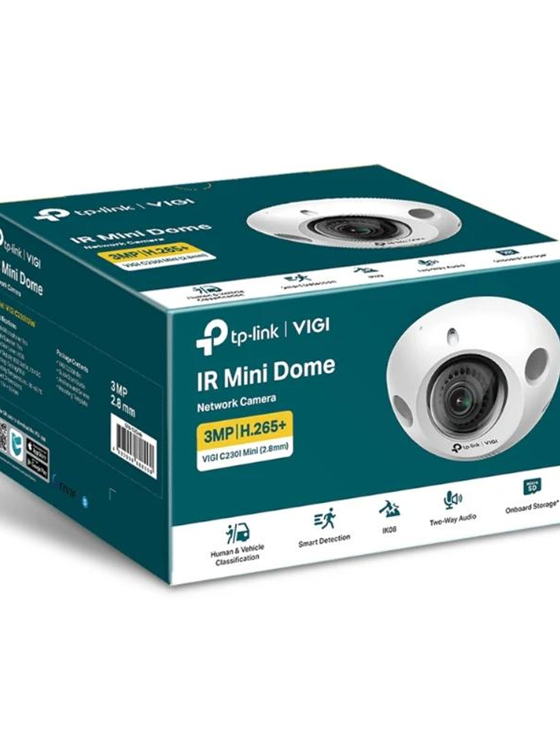 VIGI Cámara IP C230I Mini Dome 3MP Plástico IR 2.8 3