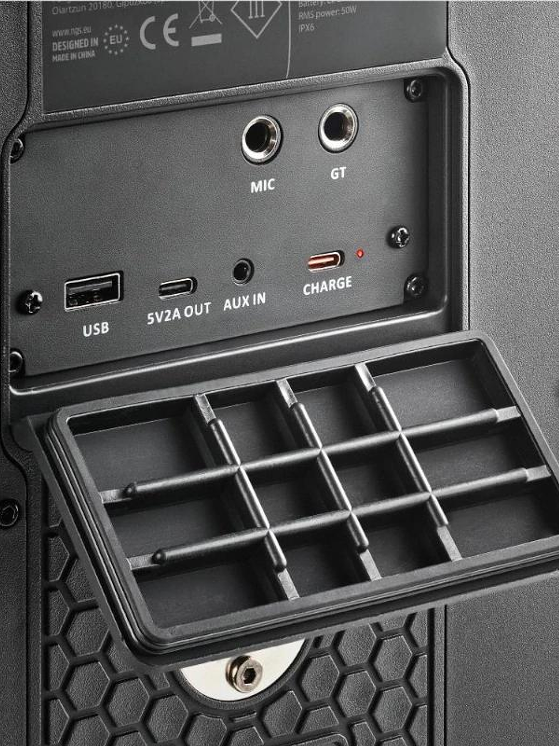 NGS Altavoz Wildbash 300W Bateria recargable IPX6 3