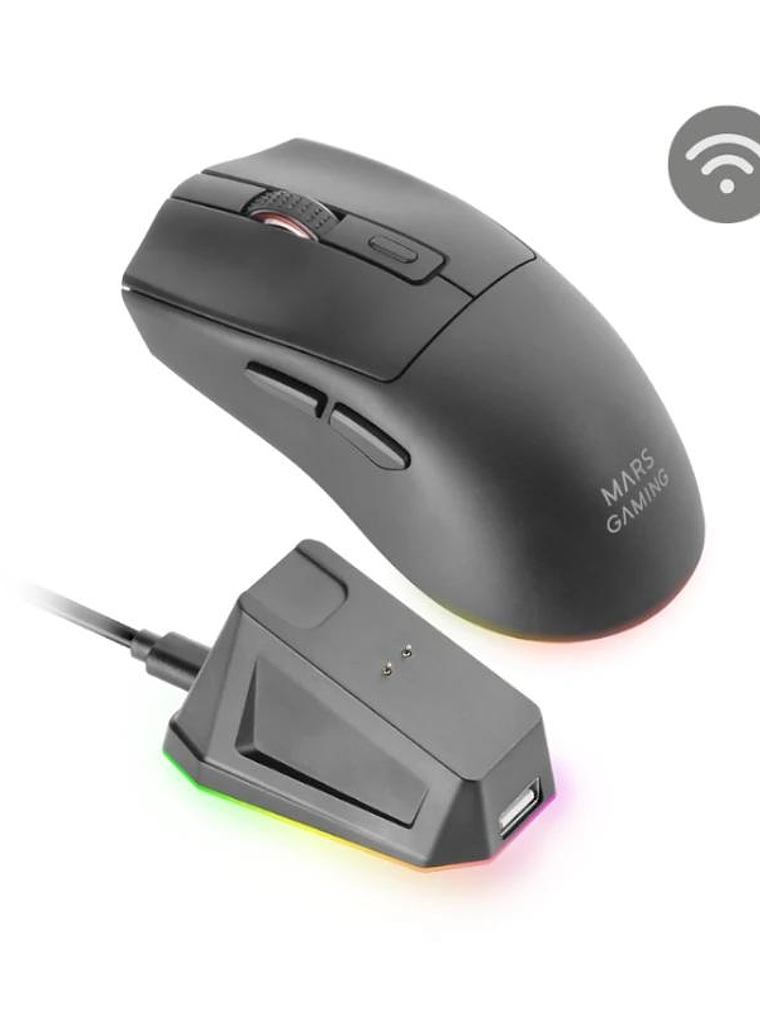Mars Gaming Raton Ultraligero MMT3 blanco 1