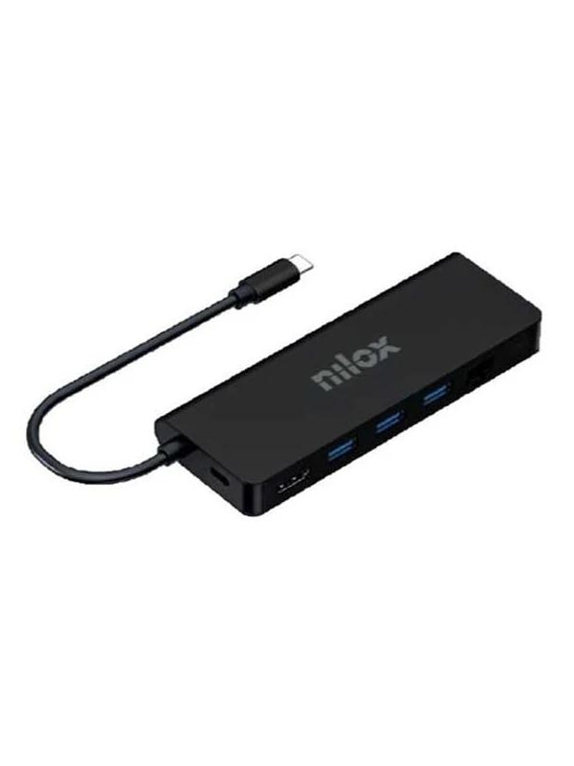 Nilox Dock Usb c 8 en 1 Negro 1