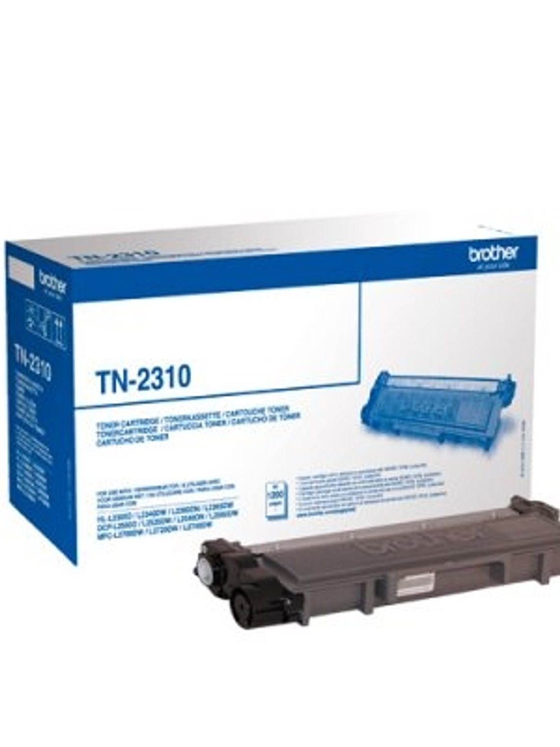 Brother Tóner TN2310 Negro 1