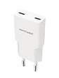 Nanocable Cargador 2xUSB-C/PD 20W  Blanco - Miniatura 1