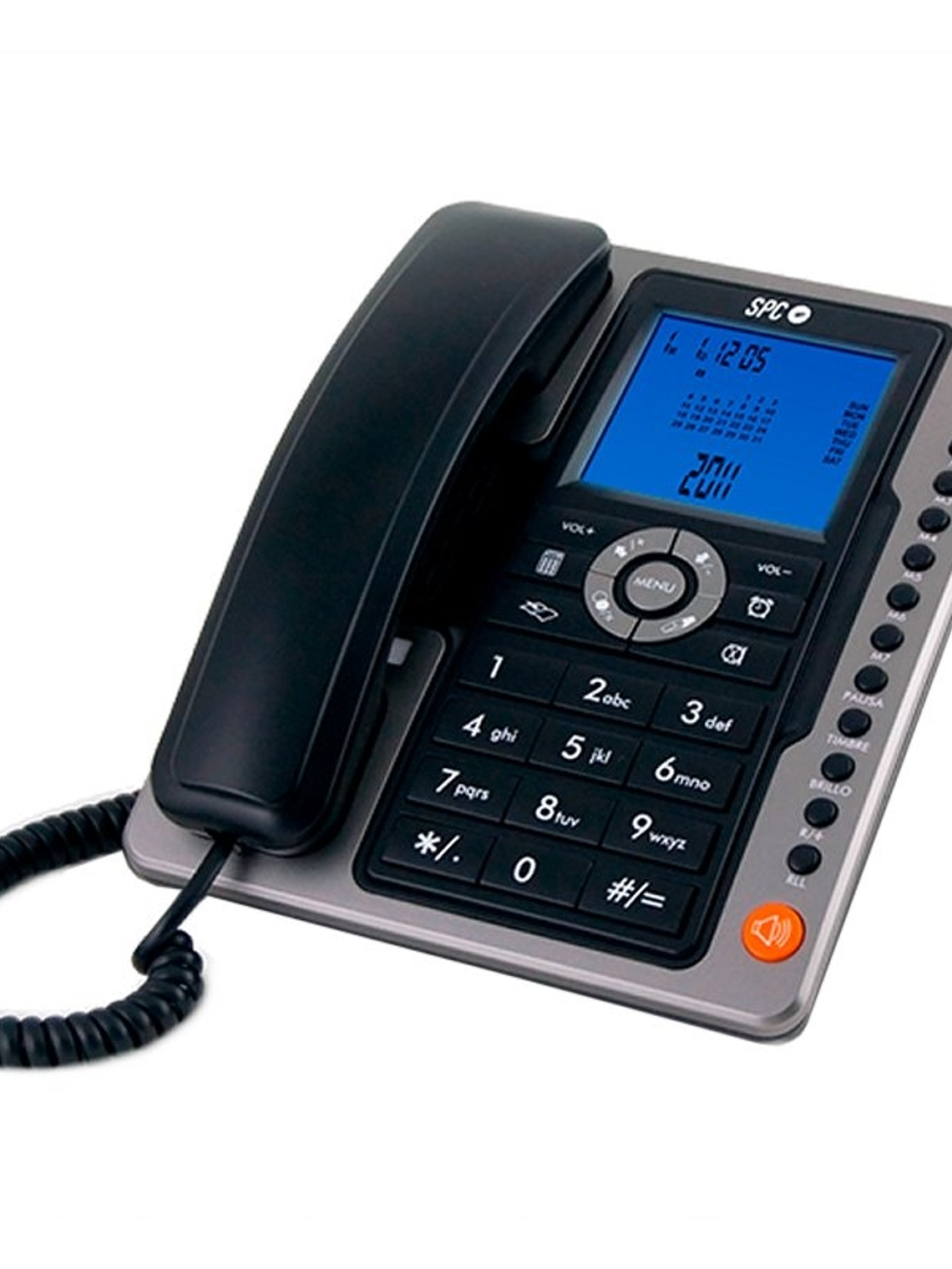 SPC 3604N Telefono OFFICE PRO 7M ML ID LCD Negro 1