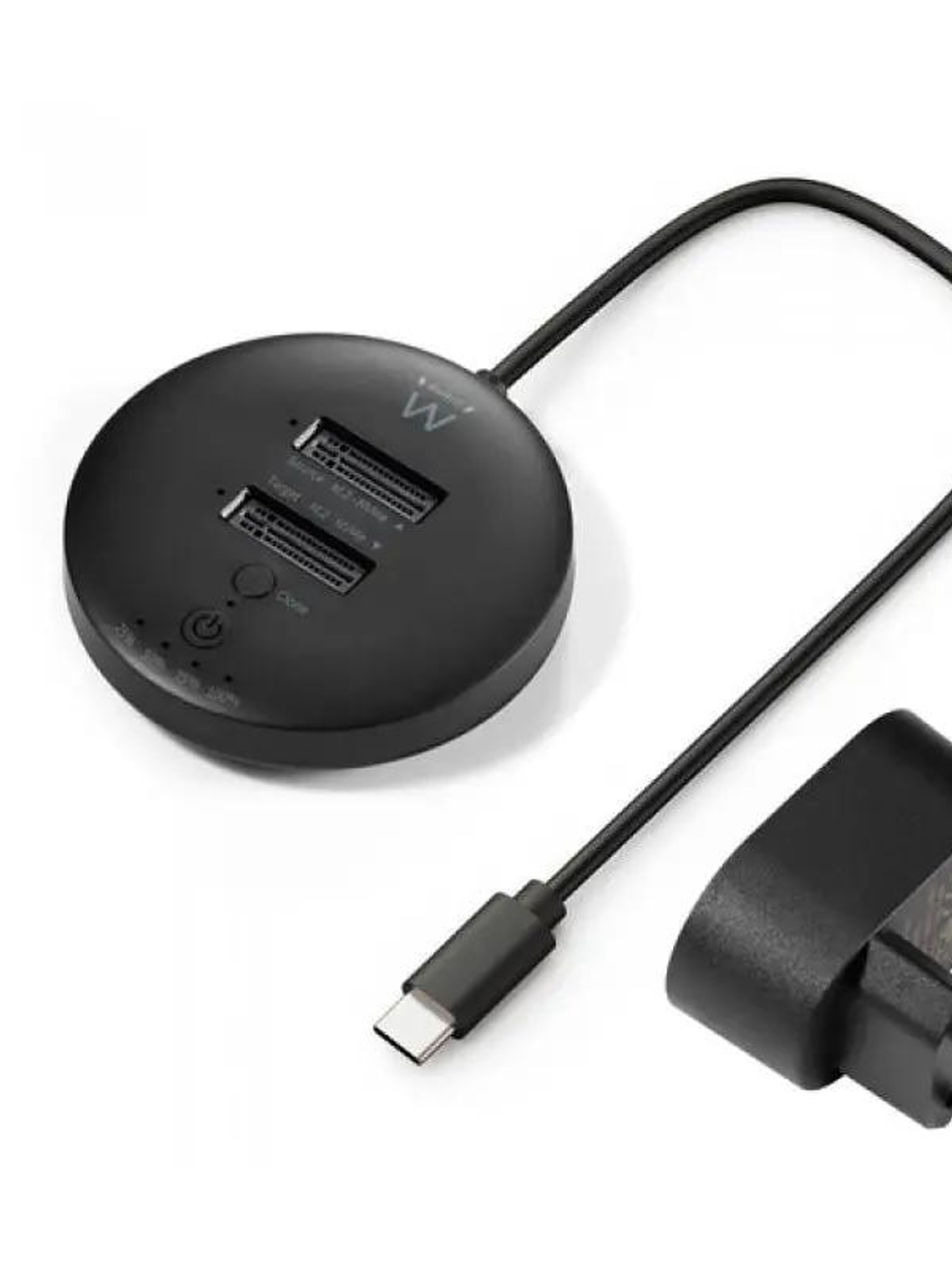 EWENT EW7078 clonador USB3.2, doble bahía SSD 1