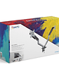 Tooq DB4132TNR-G Soporte mesa 2 monitor/tv 17-32