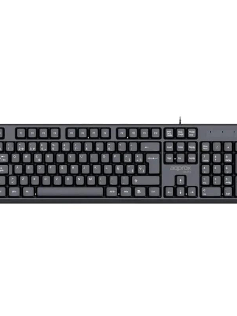 APPROX Teclado X205 USB 2.0 Negro 2