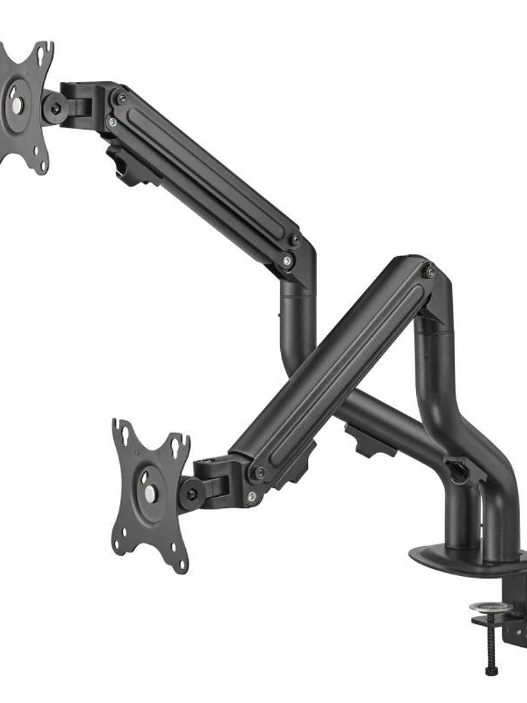 iggual SPMP02 Soporte pinza 2 monitores 17