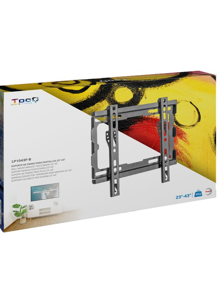 Tooq Soporte pared LP1043F-B pantallas 23