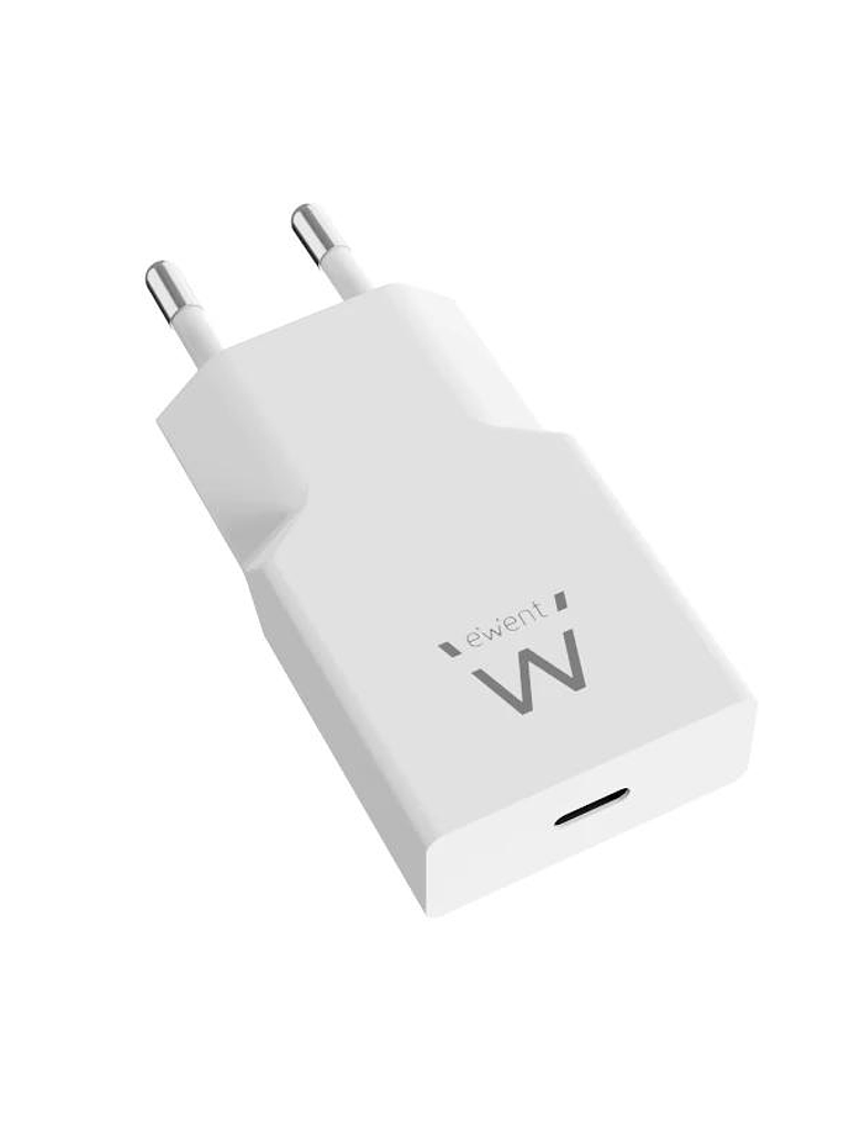 EWENT EW1310 Cargador rápido USB-C 20W Tec.Ganfast 1