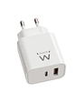 EWENT EW1318 Cargador rápido USB-C PD 20W USB-A QC - Miniatura 1
