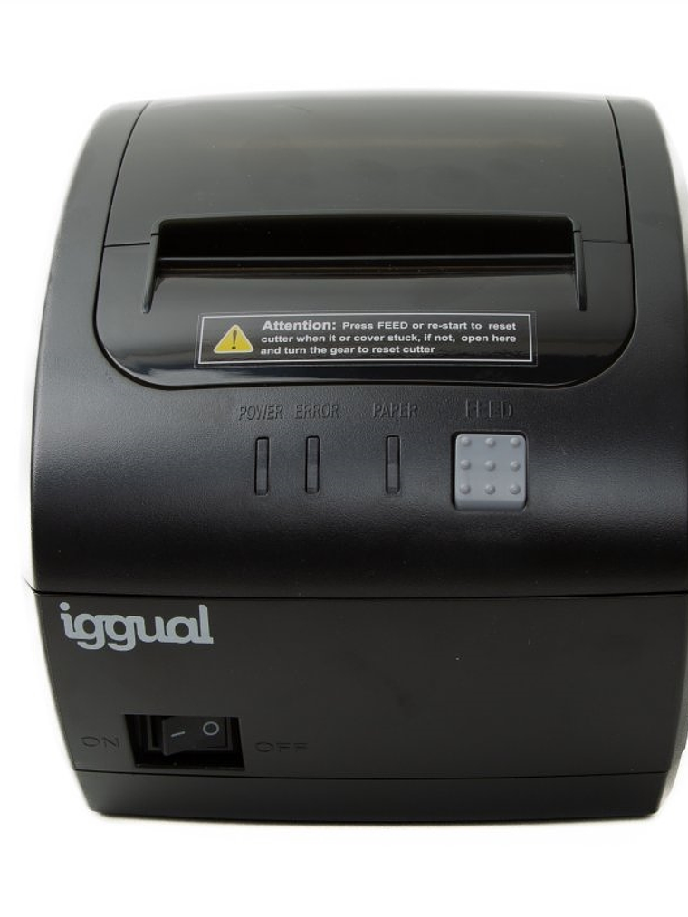 iggual Impresora térmica tickets TP7001 USB+RJ45 1