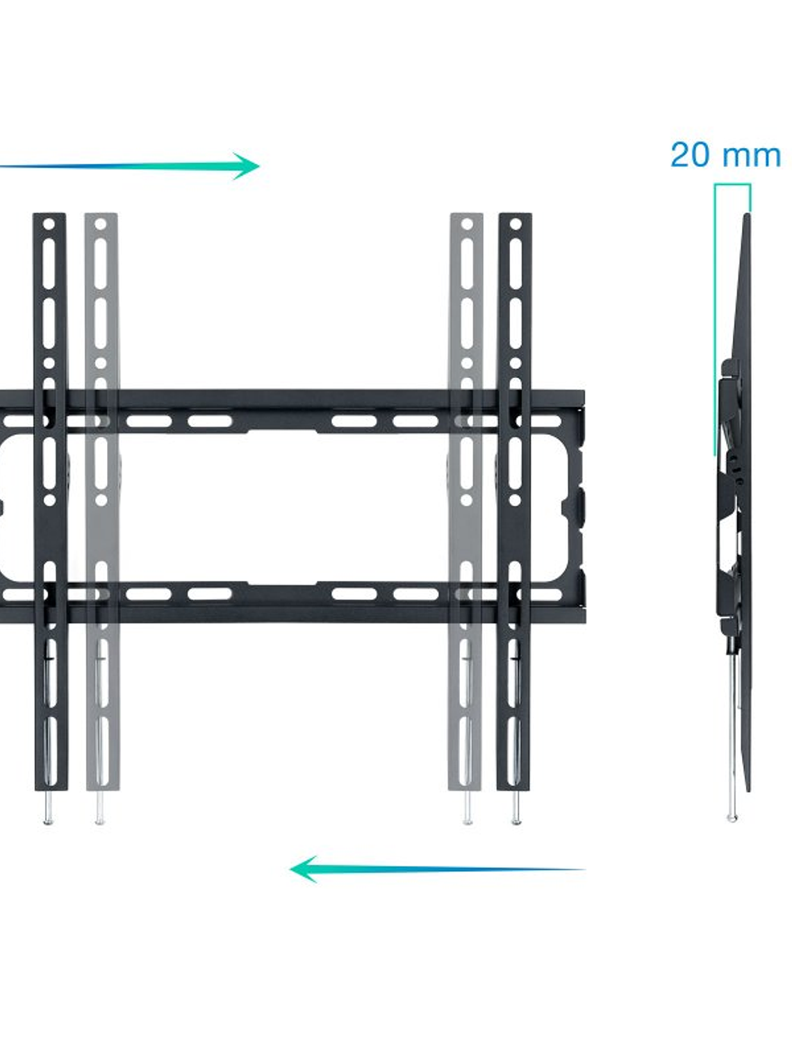 Tooq Soporte pared LP1070F-B pantallas 32