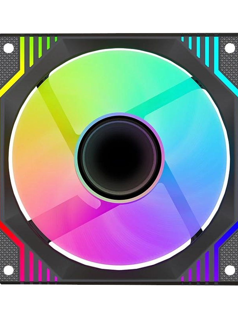 Keep Out Ventilador Caja XFC-120DRM Black 5V ARGB 1